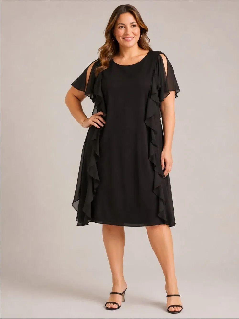 🎉5 for $45🎉 Lane Bryant dress ruffle size 14/16